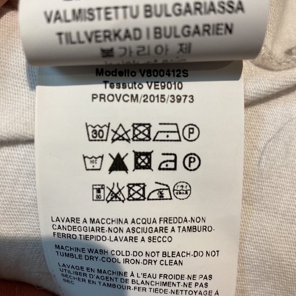 Gianni Versace collection shortsleeved cotton t-shirt graphic print classic top - Picture 5 of 7